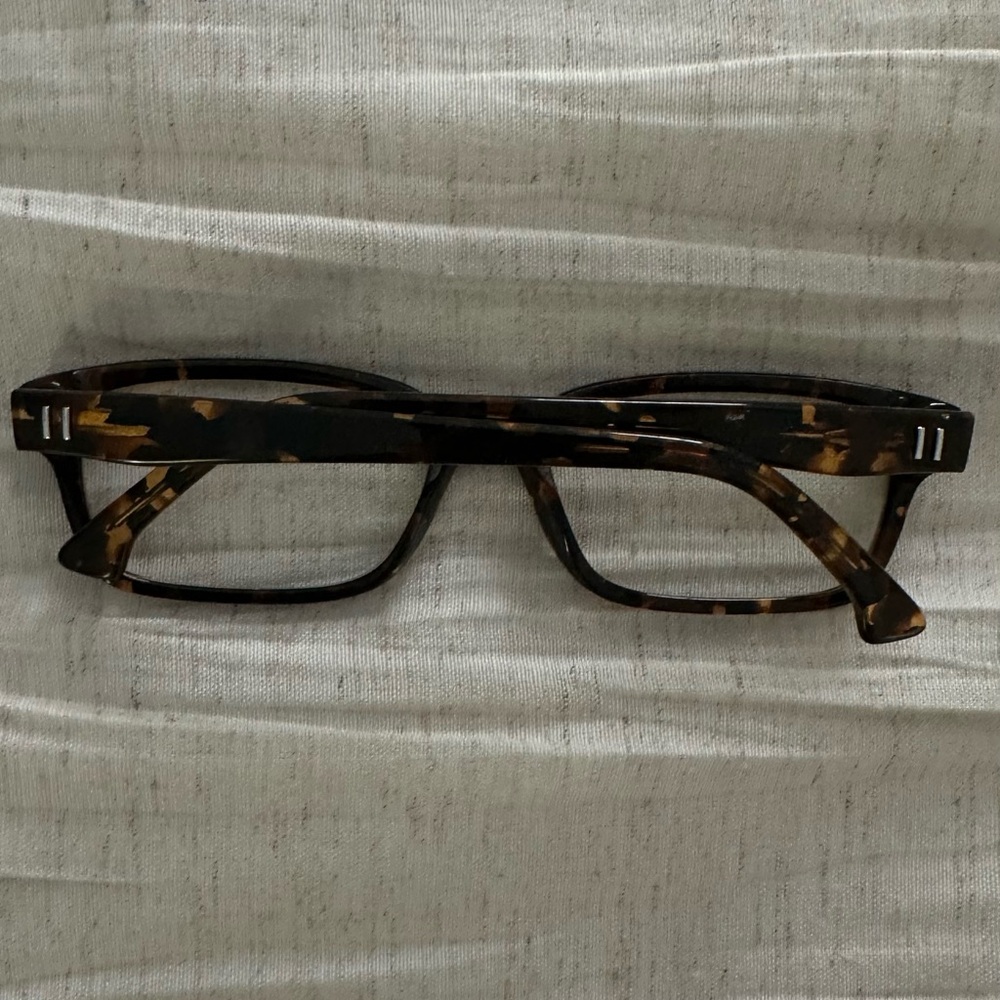 Twill and Tweed Tortoise Shell Glasses Frames